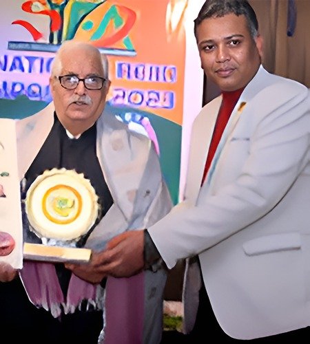 Receiving Award