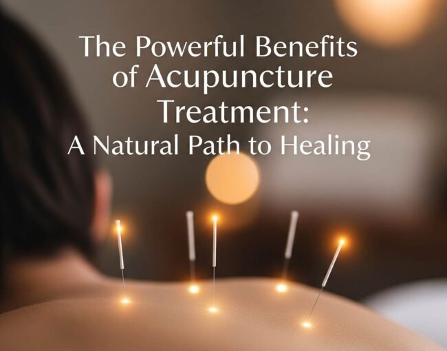 The Powerful Benefits of Acupuncture Treatment: A Natural Path to Healing